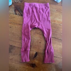 Kate Quinn 4T wide ribbed panda pants